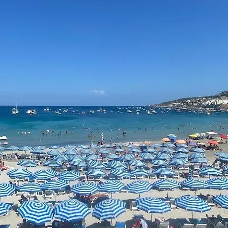 Luxury Bay View 3 Bed 3 Bath Seafront In St Paul's Bay * Σεντ Πόλς Μπέι